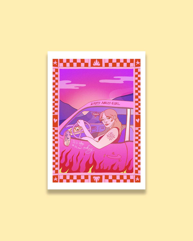 Les badasses : "the driver" impression d'art  