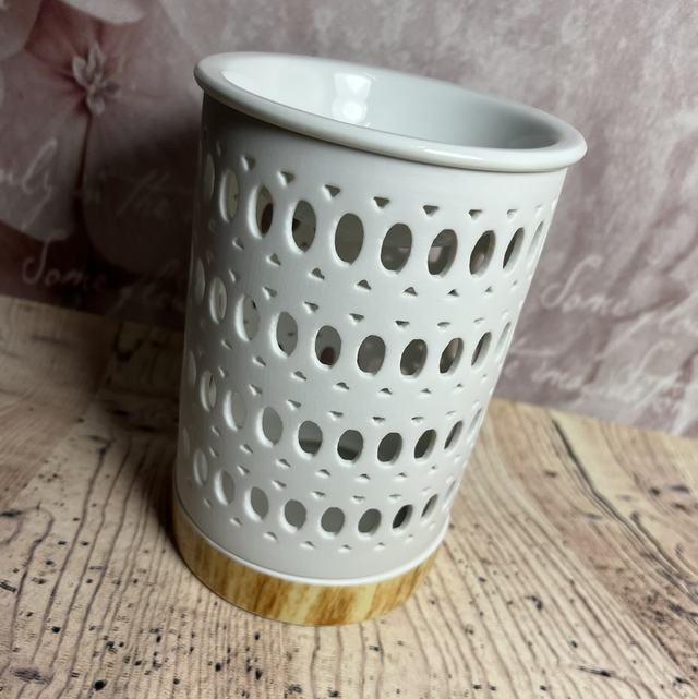 Brûleur céramique blanc classique 