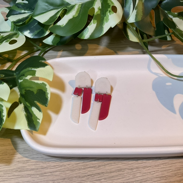 Farbe: Ohrstecker mit Anhänger #0583