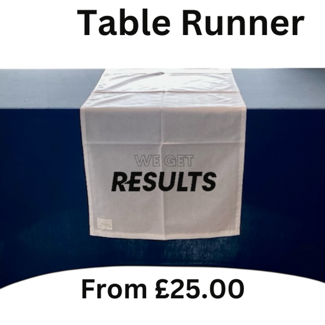 We Get Results Table Runner (Herbalife Members Only)