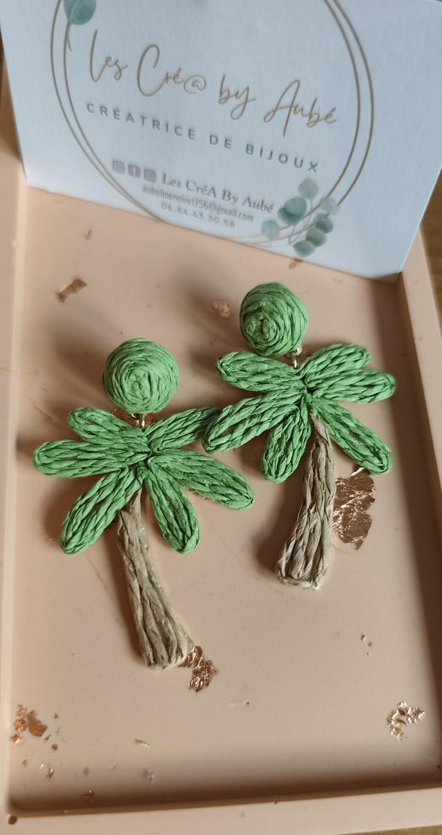 BO "PAMPA" PALMIERS VERT 0000250