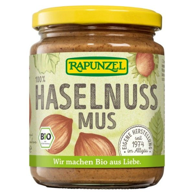 Rapunzel Haselnussmus 250g Glas