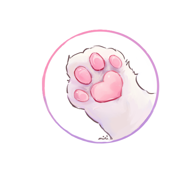 Paw Sticker