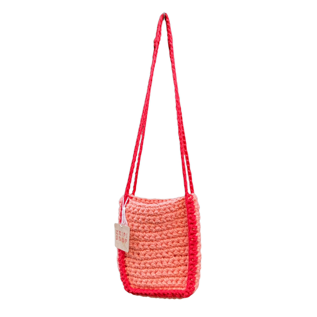 Sac rose et rouge 
