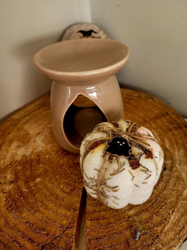 Brûleur avec son fondant citrouille