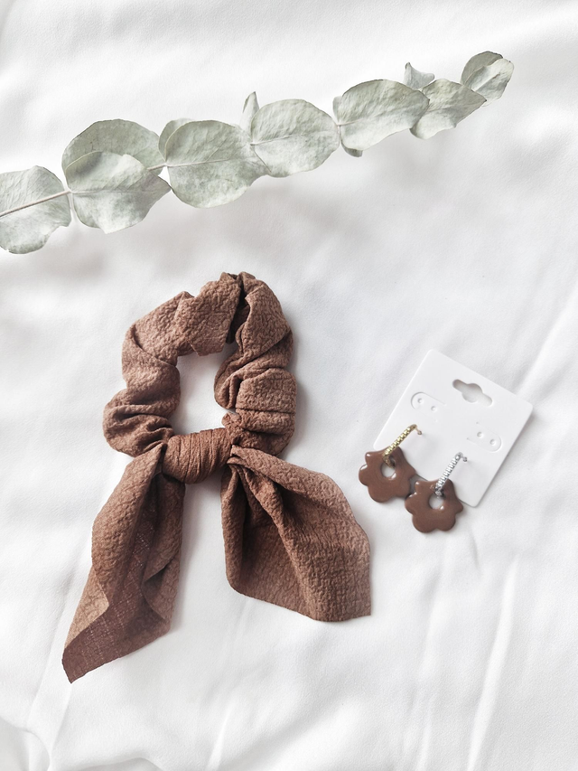 Box Interchangeables + Chouchou (Marron)