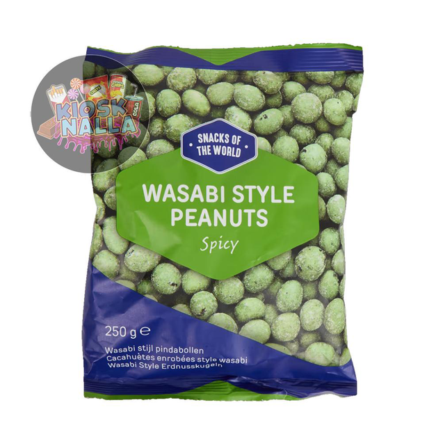 Snacks of the World Wasabi-Erdnüsse 250 g