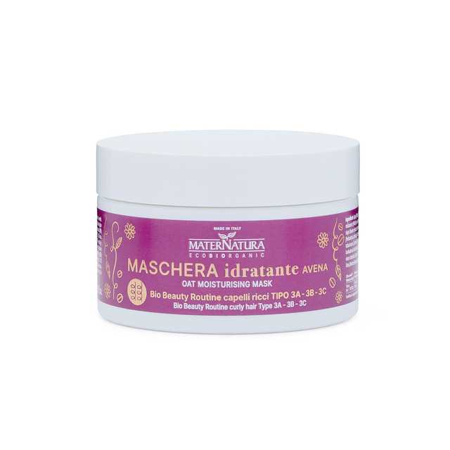 RICCI Maschera Idratante Postshampoo Capelli Ricci all' Avena Maternatura