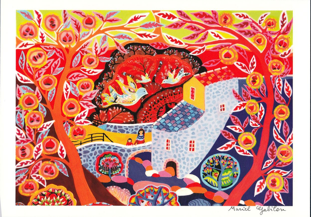 Print illustré A5 Le moulin de la Mouleyrette à Colognac