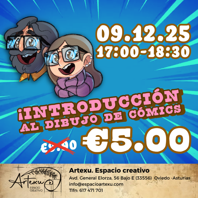 09.12.25 / 17:00 - LV0 Introducción al cómic (Prueba)
