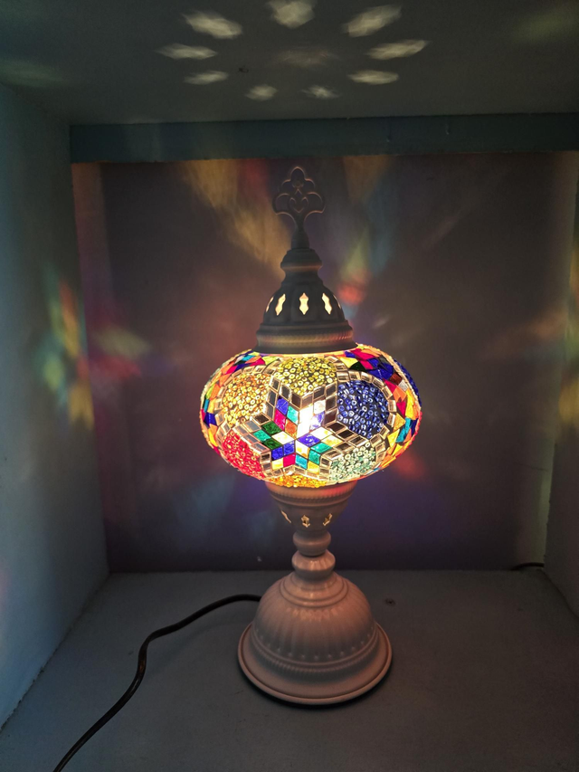 Large Mosaic Table Lamp