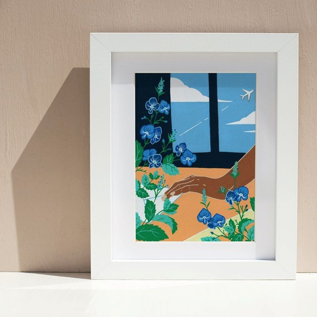 Letter writers - Wish Me Well - Veronica Chamaedrys