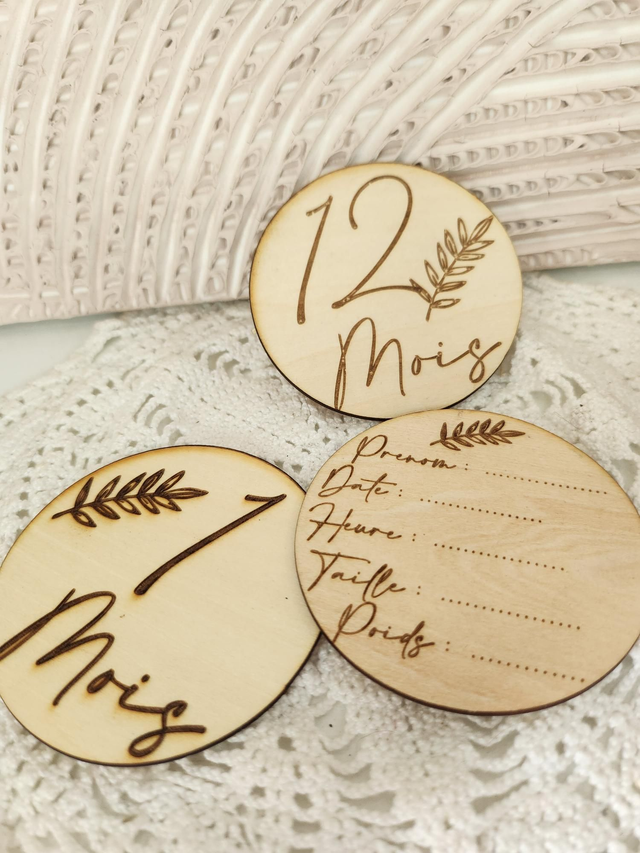 Cartes de naissance à personnaliser