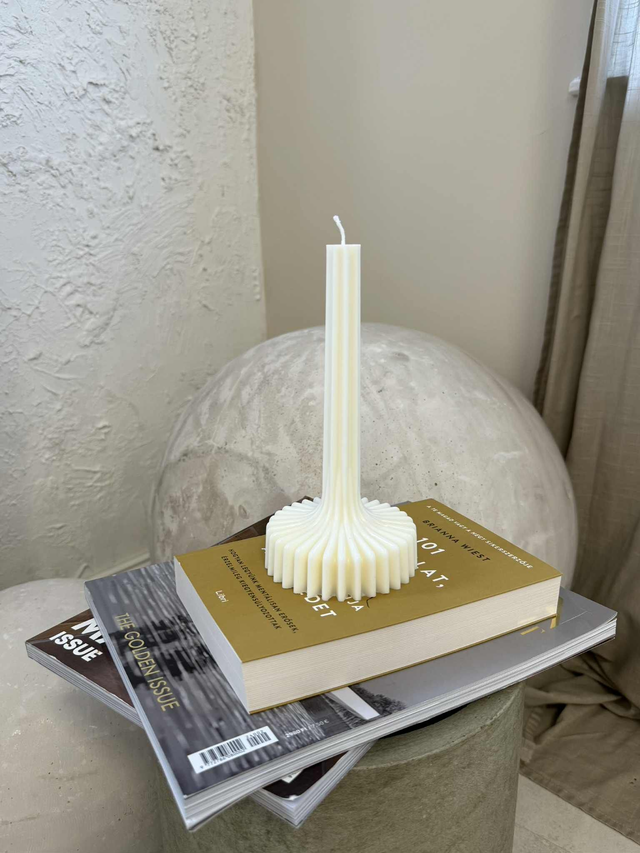 Vase szójagyertya XL 