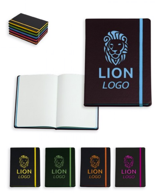 BLOCK NOTES CON ELASTICO 14,5X21,3cm