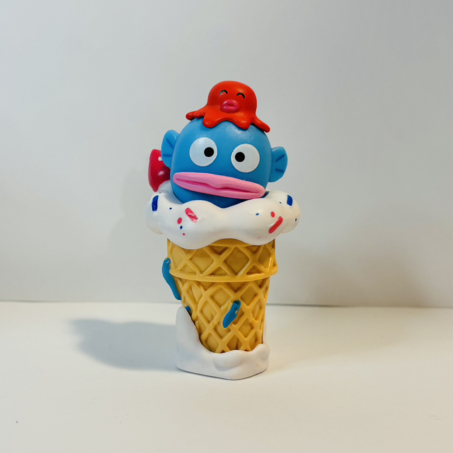 Hangyodon Fishman Ice Cream figure ornament!