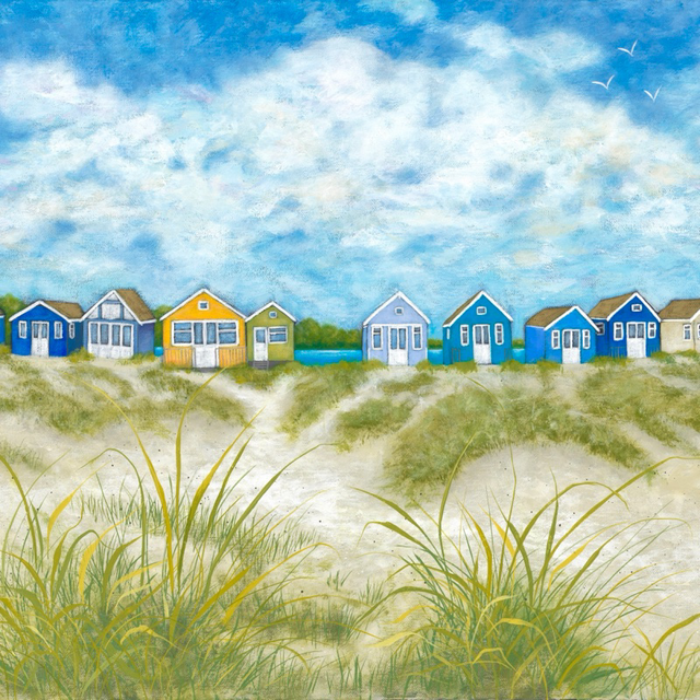 Hengistbury huts PRINT