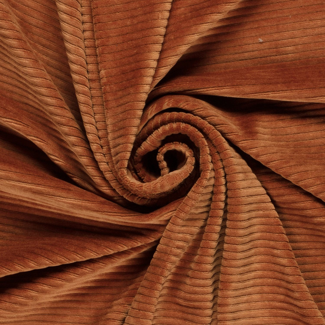 Velours stretch Brique