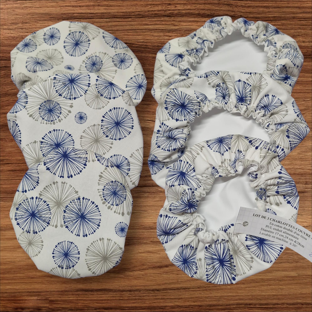 Lot de charlottes alimentaires