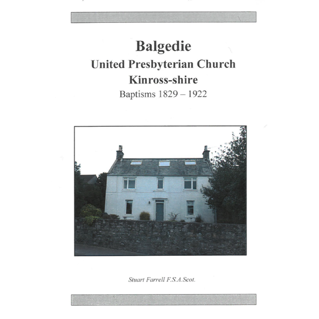 Balgedie United Presbyterian Church, Kinross-shire