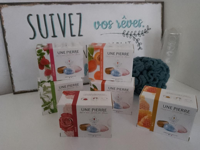 Savons naturels avec Pierre "surprise"