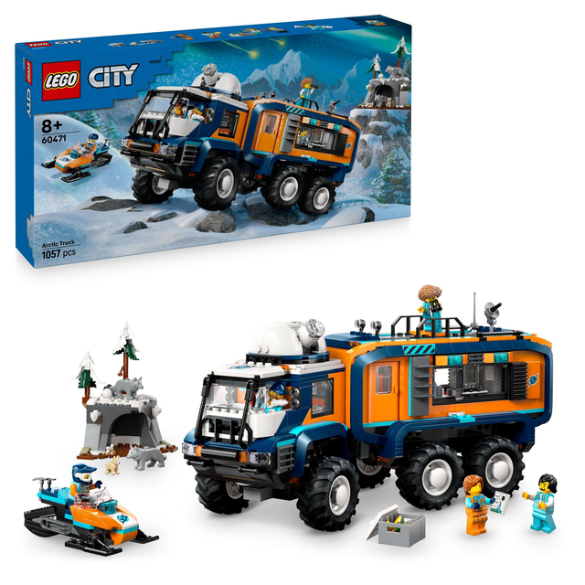 LEGO 60471 City Arktis-Truck mit Labor