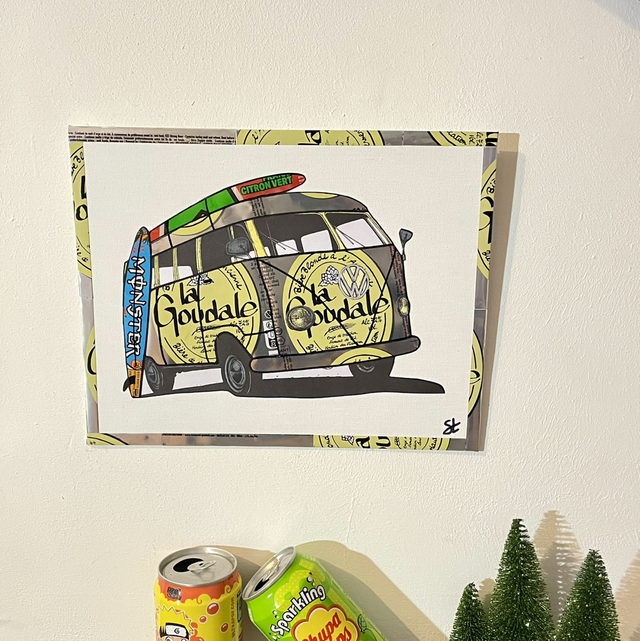 Tableau Combi van vintage