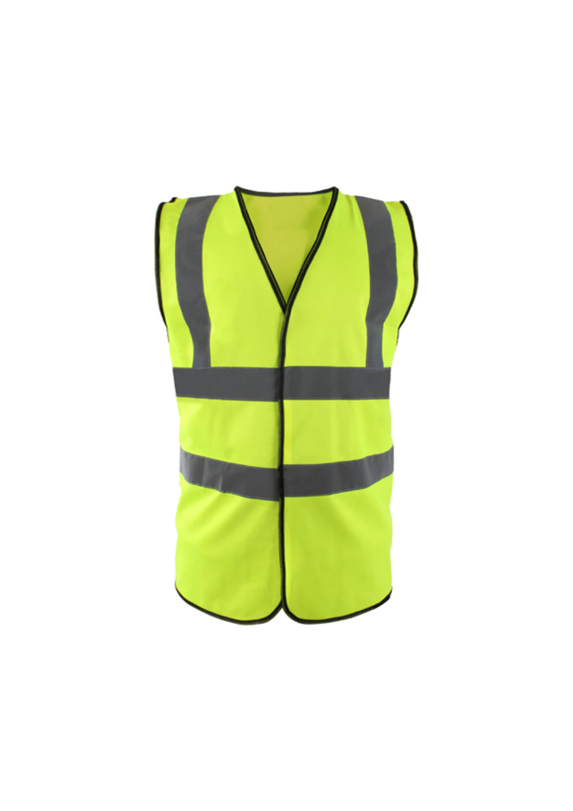 Adults 100% Polyester Hi-Visibility Waistcoat Vest