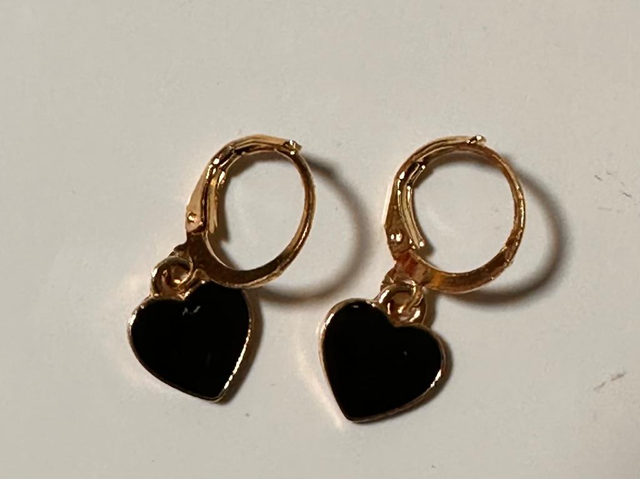 Black Heart Short Dangling -BSD521