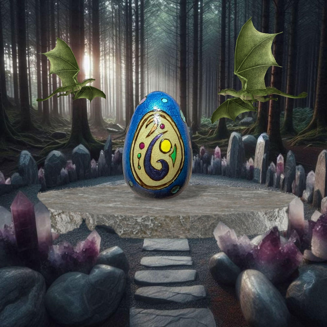 Œuf de dragon : "Rugus"