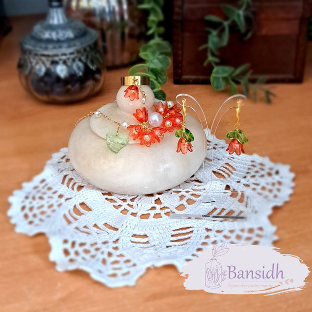 Parure Fleurs de Wen