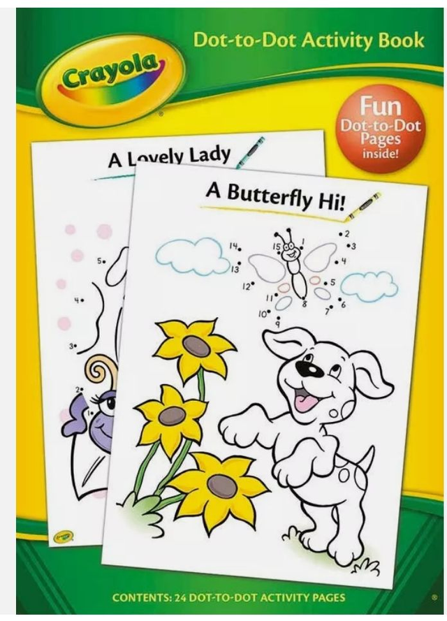 Crayola Dot -to-Dot Activity Book