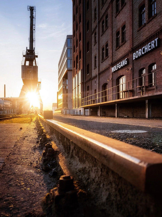Am Hafen entlang