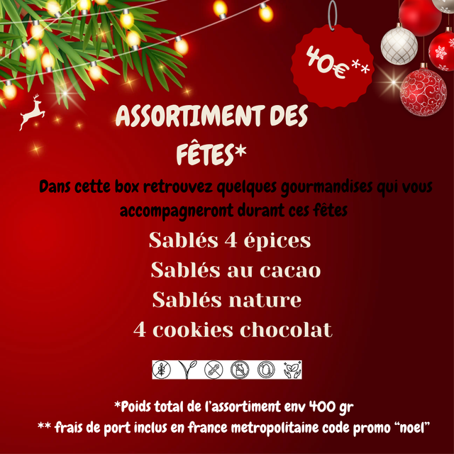 Assortiment pour les fêtes