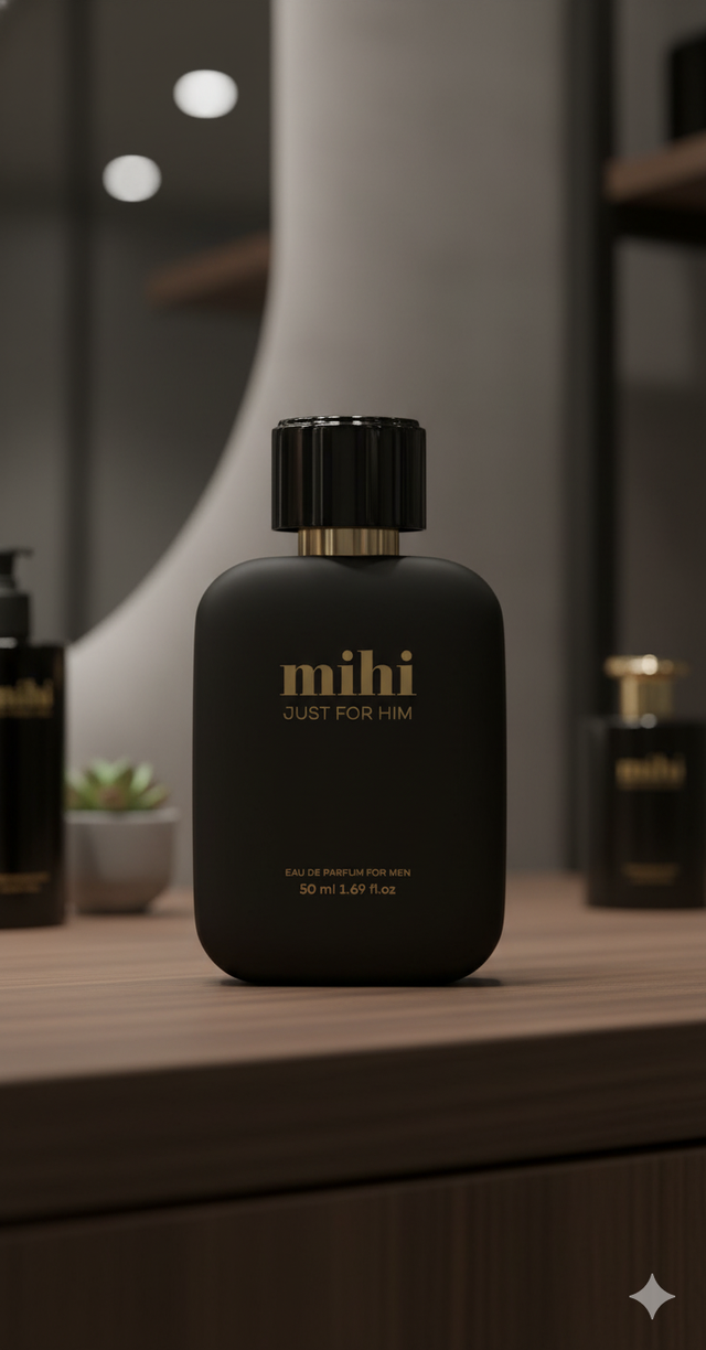 Eau de parfum Just For Him 50 ml Fougère Aromatique (Mihi)