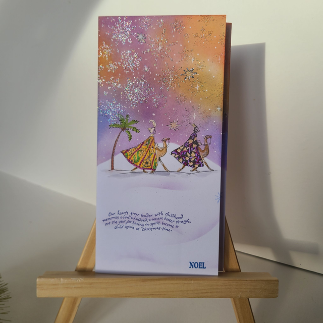 Carte de Noël Rois Mages