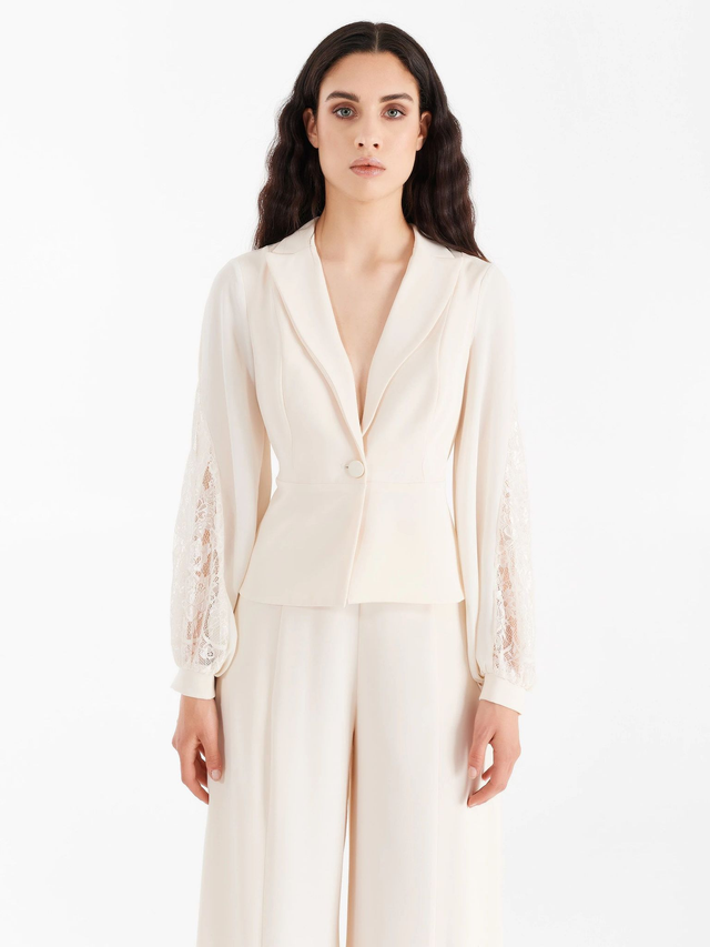 Giacca Donna Dietro-100-Poliestere Parte Principale-95-Poliestere- 5-Elastan