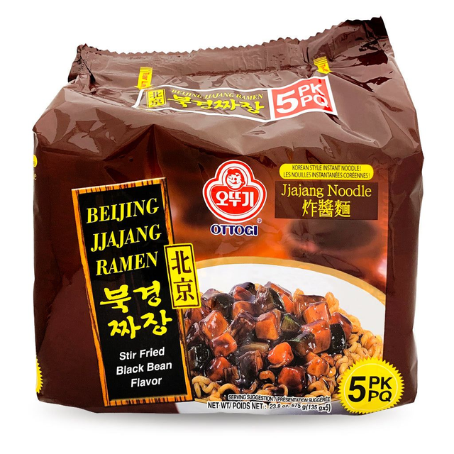 Ottogi Beijing Jjajang Noodle 5Pk