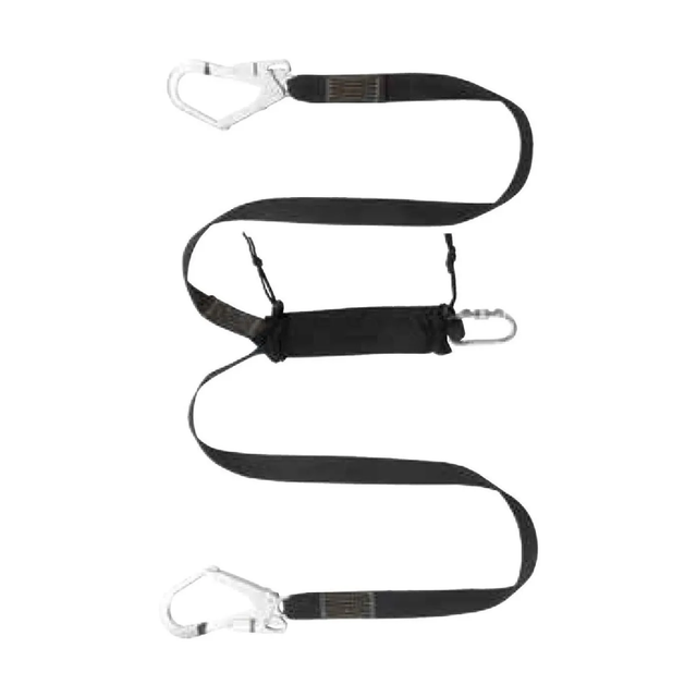 Cabo De Vida Activex En Y Kevlar Con Amortiguador Y Gancho Escala 1,8 Mt