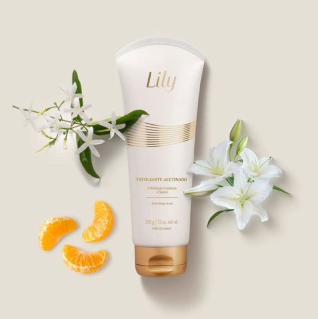 Lily Satin Body Scrub 200ml
