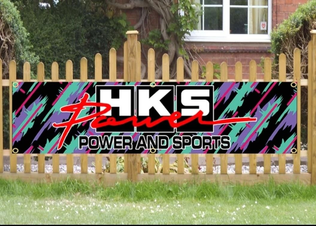 HKS POWER BANNER
