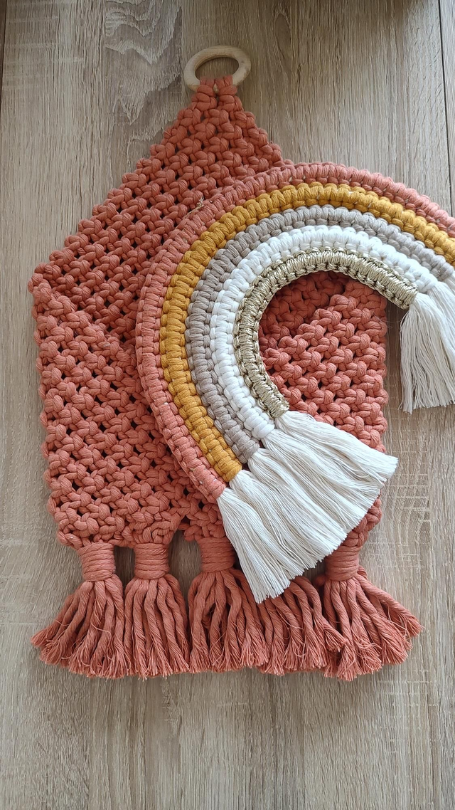 Lot Pochette terracotta + Arc-en-ciel Kotà