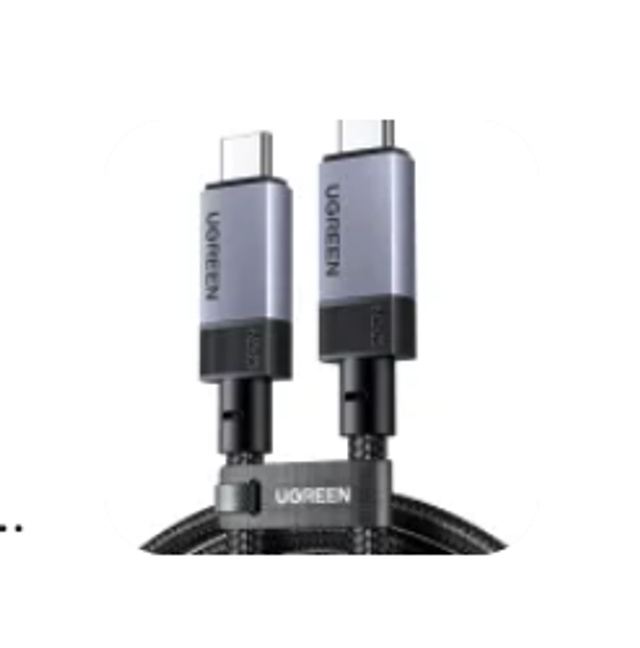 UGREEN USB-C Cable (240W, 10Gbps, 4K@60Hz) 1M