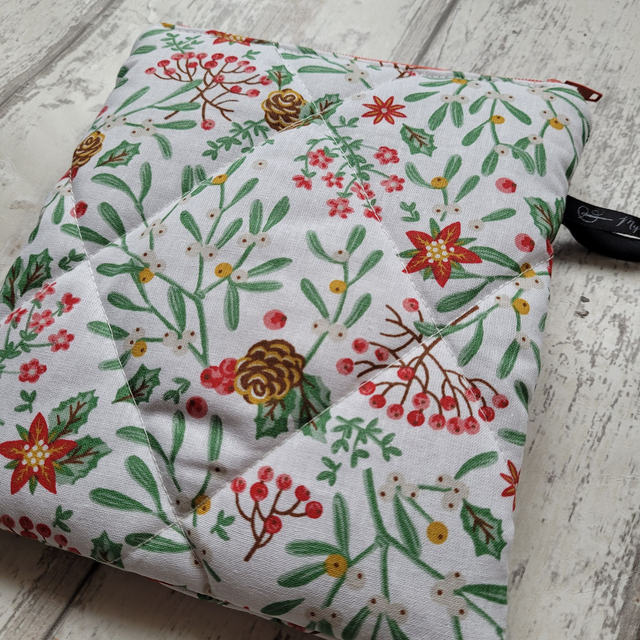 Pochette zippée pour liseuse : Houx format S