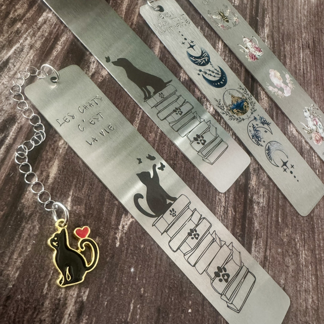 Marque page personnalisé Acier