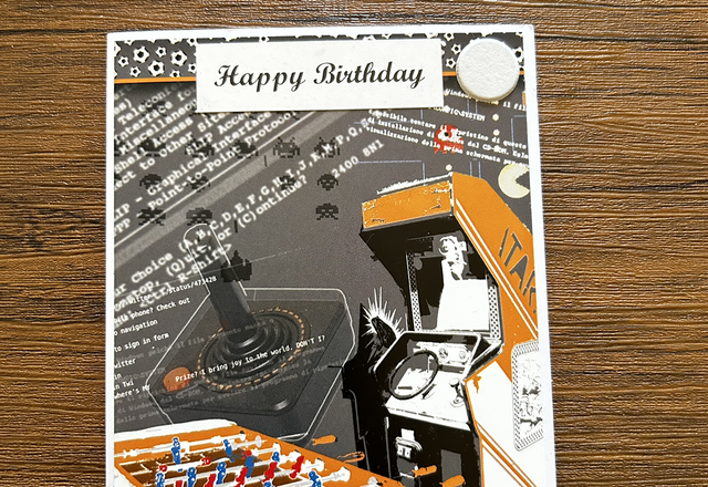 Gamer - Birthday Card