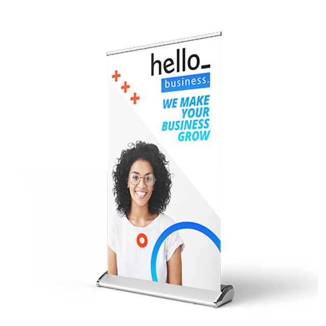 A4 mini roller banner