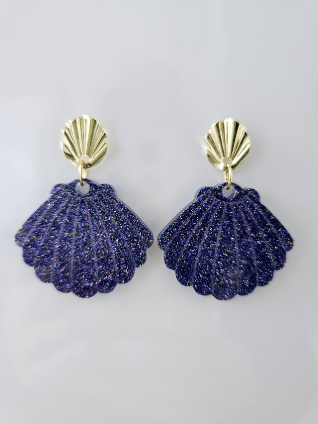 JACKIE violet aux paillettes