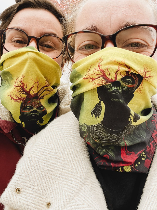 Multifunkionelles Schlauchtuch