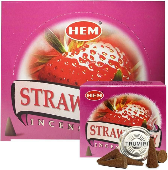 Hem Incense Cones: Strawberry